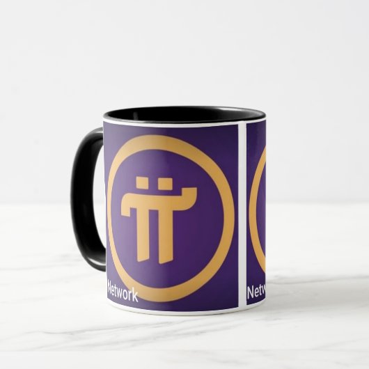 Pi Network Experience with Customized Designs!" Tasse (Vorderseite Links)