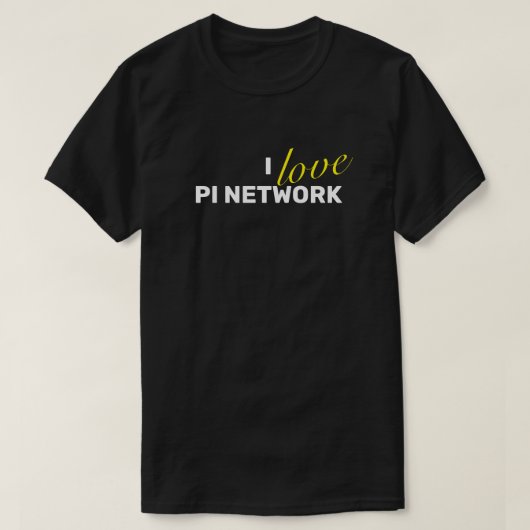 PI-Netzwerk-T-Shirt T-Shirt (Design vorne)