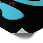 Pi Nummer 3.141 Infinity Geek Poster (Ecke)