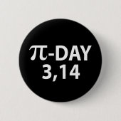 Pi Nummer als Pi-Tag Button (Vorderseite)