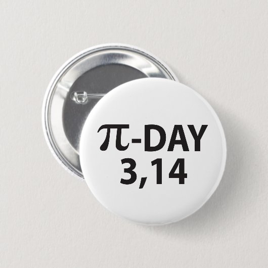 Pi Nummer als Pi-Tag Button (Vorne & Hinten)