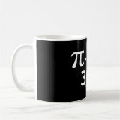 Pi Nummer als Pi-Tag Kaffeetasse (Links)
