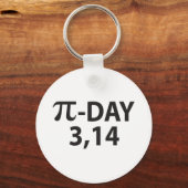 Pi Nummer als Pi-Tag Schlüsselanhänger (Vorderseite)