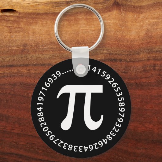 Pi-Nummer-Design Schlüsselanhänger (Vorderseite)