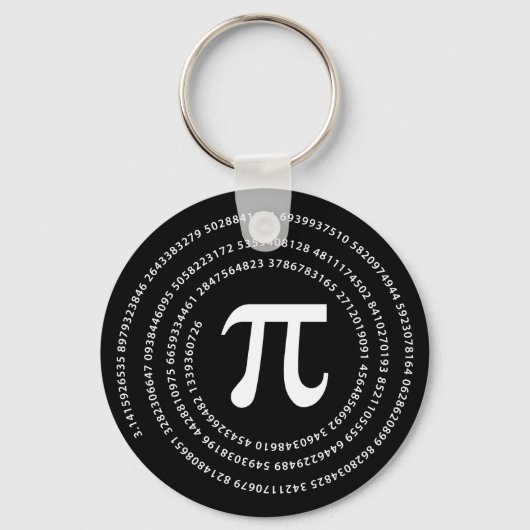 Pi-Nummer-Design Schlüsselanhänger (Vorderseite)