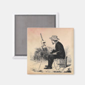 Pi-Nummernzeichnung Magnet (Vorderseite/Rückseite)