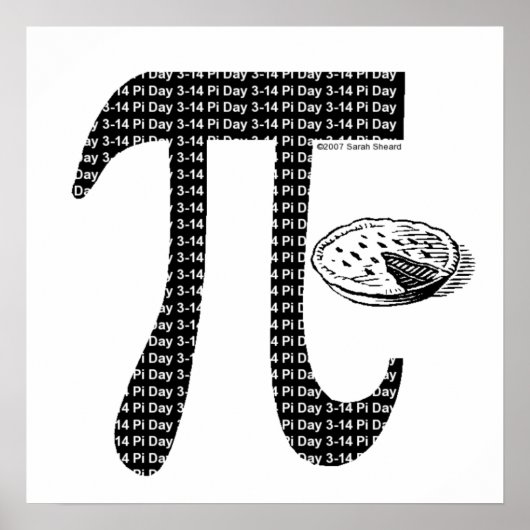 Pi One Pie Poster (Vorne)