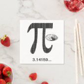Pi One Pie Serviette (Beispiel)