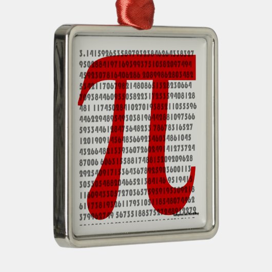 Pi Ornament Aus Metall (Rechts)
