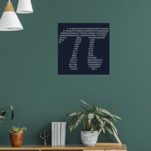 Pi Poster (Wohnzimmer 1)