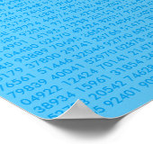 Pi Poster (Ecke)