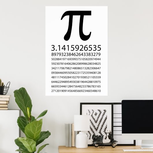 Pi Poster (Heimbüro)