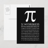 Pi Postkarte (Vorne/Hinten)