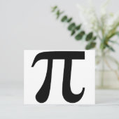 Pi Postkarte (Stehend Vorderseite)