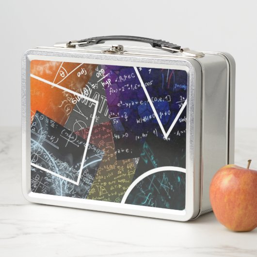 Pi Power: Math Art Metal Lunchbox (Beispiel)