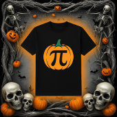 Pi Pumpkin | Funny Mah Halloween T-Shirt