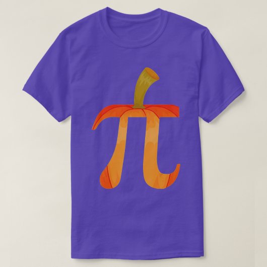 Pi Pumpkin Pie Math Funny Halloween Pi Day Math L T-Shirt (Design vorne)