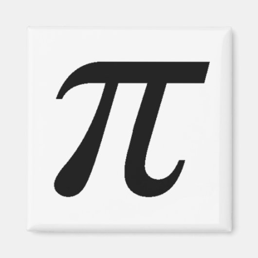Pi-Quadrat-Magnet Magnet (Vorne)