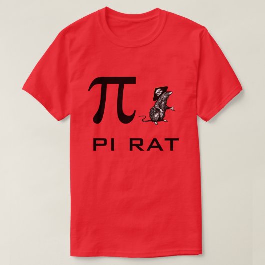 Pi Rat T-Shirt (Design vorne)