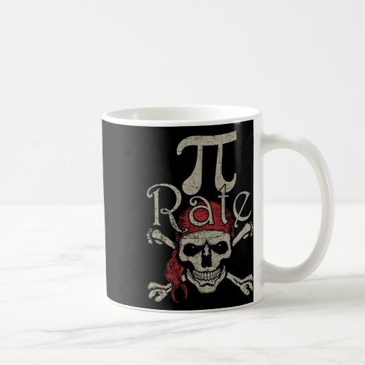 Pi Rate März 14 Pirate 3.14 Pi-Rate (Pi-Rate) Kaffeetasse (Rechts)