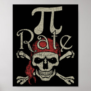 Pi Rate März 14 Pirate 3.14 Pi-Rate (Pi-Rate) Poster