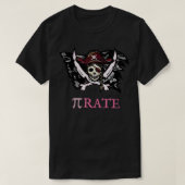 PI Rate Pirate Funny Cool Math Geek Nerd Geschenk T-Shirt (Design vorne)