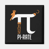 Pi-Rate-Symbol Magnet (Vorne)