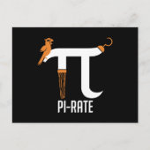Pi-Rate-Symbol Postkarte (Vorderseite)