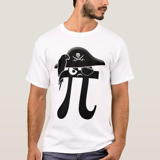 Pi-Rate T-Shirt (Vorderseite)