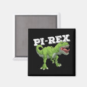 Pi Rex Day Dinosaur Mathematik Magnet (Vorderseite/Rückseite)