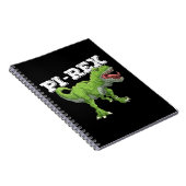 Pi Rex Day Dinosaur Mathematik Notizblock (Rechte Seite)