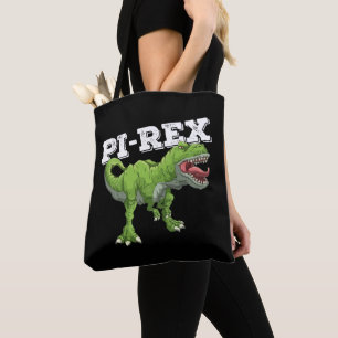 Pi Rex Tag Dinosaur Mathematik Mathematik Tasche