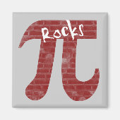 Pi Rocks Magnet (Vorne)