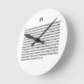 Pi Round Clock Runde Wanduhr (Winkel)