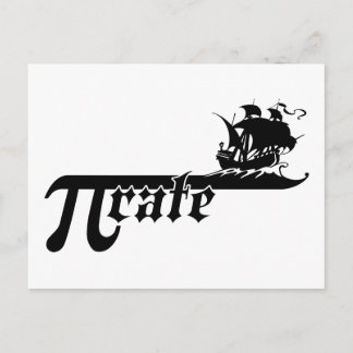 Pi-Schiff Postkarte