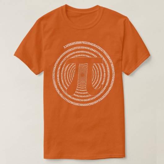 Pi Shirt 3,14 Pi Nummer Symbol Mathematik Science (Design vorne)