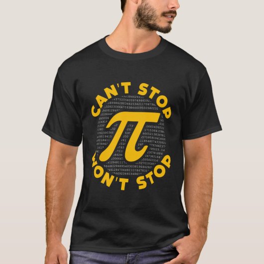 Pi Shirt für Kinder Pi Mathe Shirt Pi Day kann nic (Vorderseite)