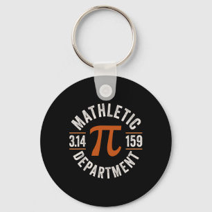 Pi Shirt Lehrerin Mathletic Abteilung Vintag 3,14 Schlüsselanhänger