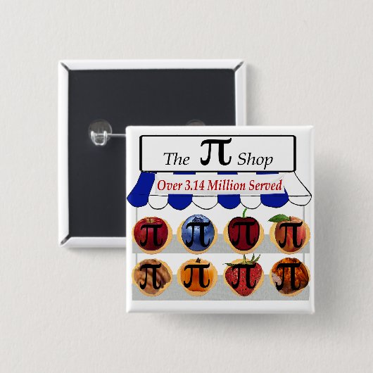 Pi Shop Button (Vorne & Hinten)