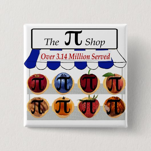 Pi Shop Button (Vorderseite)