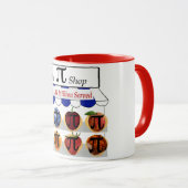 Pi Shop Tasse (VorderseiteRechts)