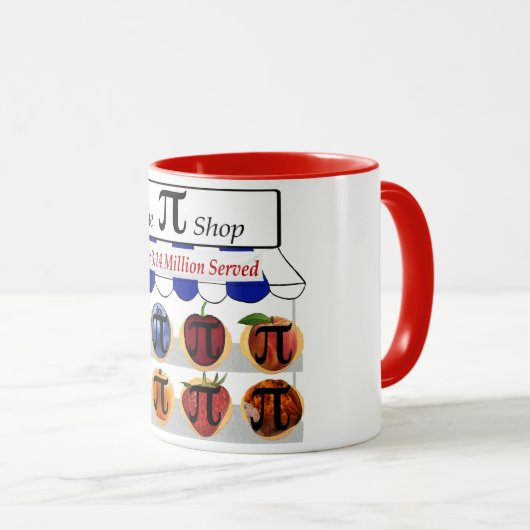 Pi Shop Tasse (VorderseiteRechts)