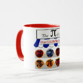 Pi Shop Tasse (Vorderseite Links)