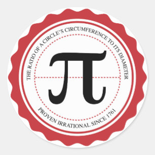 Pi Siegel Sticker