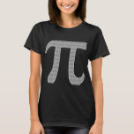 Pi Sign 10000 Digits Math Mathematics T-Shirt<br><div class="desc">Pi Sign 10000 Digits Math Mathematics Pi Day</div>