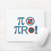 Pi sind nicht Platz! Mousepad (Mit Mouse)