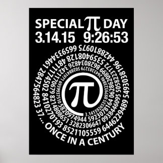 Pi-Sondertag 2015, Spiral Poster