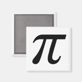 Pi Square Magnet (Vorderseite/Rückseite)