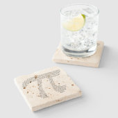 Pi Steinuntersetzer (Seitenansicht)