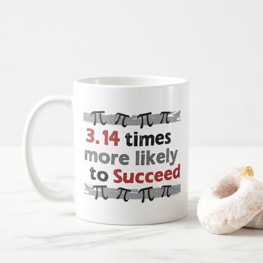 Pi Success Tasse (Mit Donut)